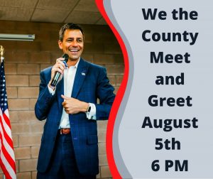 Join the "We The County" movement for a meet & greet with Michigan Candidate for Governor, Ryan Kelley