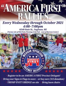 Join candidate for Michigan Governor Ryan D Kelley at an America First Rally!