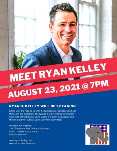 Alcona County Republicans host candidate for Governor, Ryan D Kelley